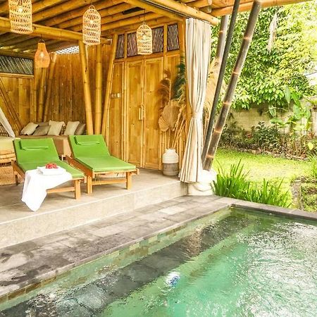 Eco Bamboo Island Bali - Bamboo House #4 Villa Selat Buitenkant foto