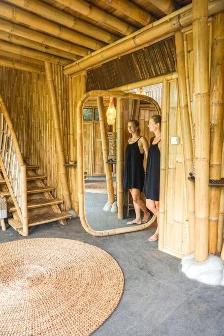 Eco Bamboo Island Bali - Bamboo House #4 Villa Selat Buitenkant foto
