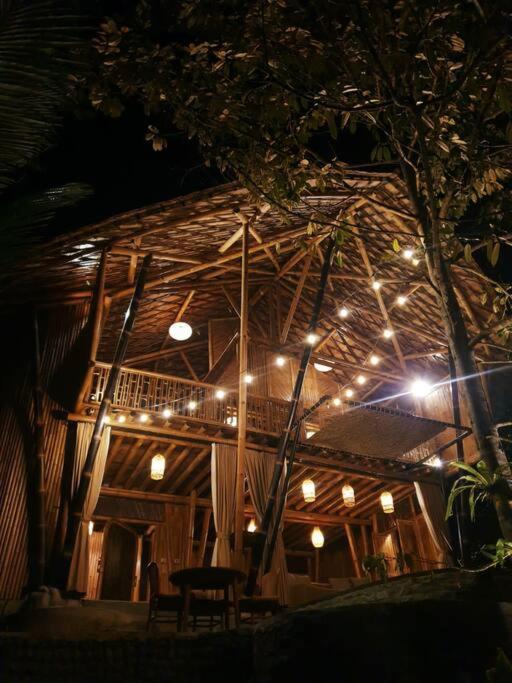 Eco Bamboo Island Bali - Bamboo House #4 Villa Selat Buitenkant foto