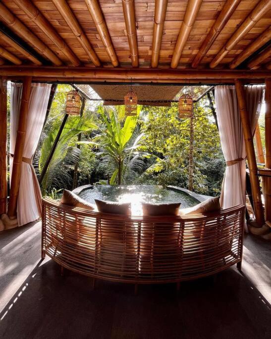 Eco Bamboo Island Bali - Bamboo House #4 Villa Selat Buitenkant foto