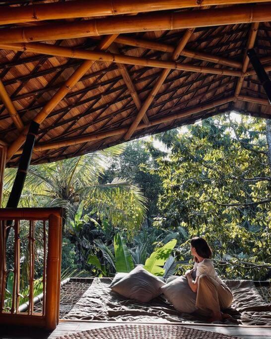 Eco Bamboo Island Bali - Bamboo House #4 Villa Selat Buitenkant foto